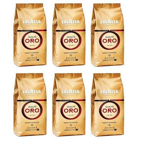 Kawa LAVAZZA QUALITA ORO 1kg ziarnista (6szt.) Lavazza Kawa LAVAZZA QUALITA ORO 1kg ziarnista (6szt.) Lavazza
