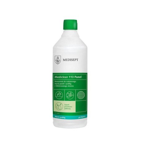 MEDICLEAN 110 Floor koncentra do mycia i pielęgnacji wodoodpornych podłóg 1L (białe kwiaty) Medisept MEDICLEAN 110 Floor koncentra do mycia i pielęgnacji wodoodpornych podłóg 1L (białe kwiaty) Medisept