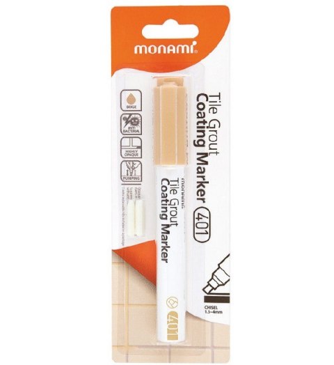 Marker do fug Tile Grout Coating 401 beżowy MONAMI 160-2476 MonAmi Marker do fug Tile Grout Coating 401 beżowy MONAMI 160-2476 MonAmi