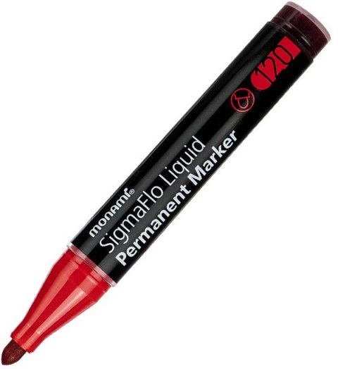 Marker permanentny SigmaFlo B 120 czerwony 160-2446 MonAmi MonAmi Marker permanentny SigmaFlo B 120 czerwony 160-2446 MonAmi MonAmi