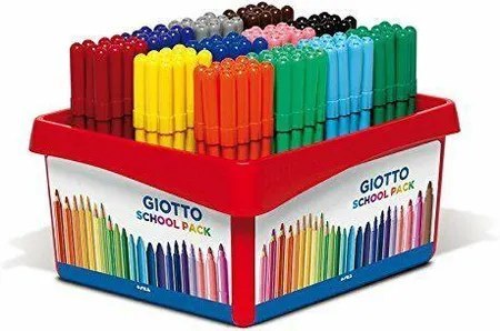 Pisak FLAMASTRY GIOTTO mix kol. (108 szt.) kubek TURBO MAXI 524000 zestaw szkolny Giotto Pisak FLAMASTRY GIOTTO mix kol. (108 szt.) kubek TURBO MAXI 524000 zestaw szkolny Giotto
