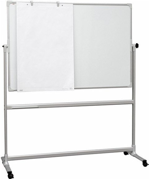Tablica suchościeralno-magnetyczna ceramiczna obrotowo-jezdna biała 180 x 120 cm, TOS1218P3 GTO 2x3 2x3 Tablica suchościeralno-magnetyczna ceramiczna obrotowo-jezdna biała 180 x 120 cm, TOS1218P3 GTO 2x3 2x3
