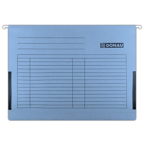 Teczak zaw.A4 niebi.z boczkami płóciennymi 7420905-10 DONAU Donau Teczak zaw.A4 niebi.z boczkami płóciennymi 7420905-10 DONAU Donau
