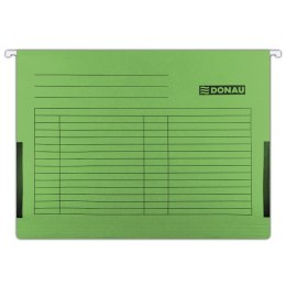 Teczka zaw.A4 zielo.z boczkami płóciennymi 7420905-06 DONAU Donau