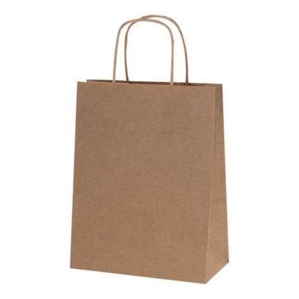 Torba papierowa ECOBAG 305x170x425mm brązowa ekologiczna Nc koperty Torba papierowa ECOBAG 305x170x425mm brązowa ekologiczna Nc koperty