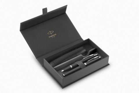 ZESTAW PREMIUM Parker IM STAINLESS STEEL CT FP+BP+ ETUI 2214457, opkowanie prezentowe Parker ZESTAW PREMIUM Parker IM STAINLESS STEEL CT FP+BP+ ETUI 2214457, opkowanie prezentowe Parker