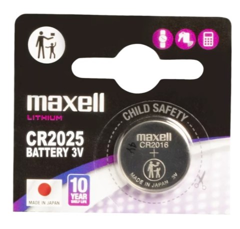 Bateria MAXELL CR2025 3V (1szt.) Maxell