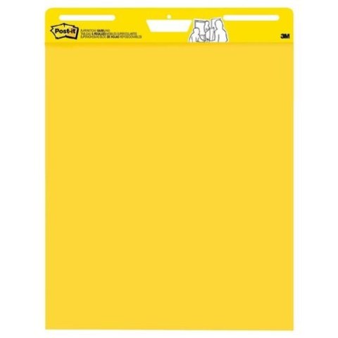 Blok flipchart samoprzylepny żółty 25k 3M-76308929602 POST-IT Post-It 3M