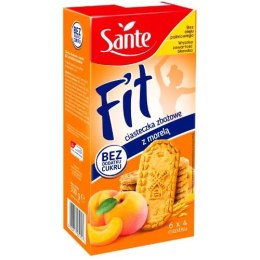 Ciasteczka zbożowe z morelą Fit bez cukru (6x4szt.) 300g SANTE Sante