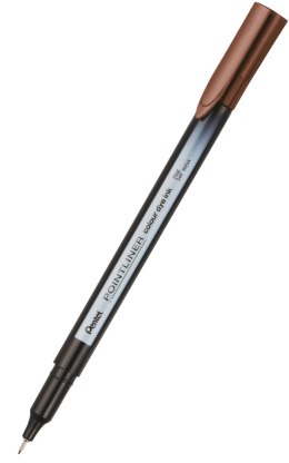 Cienkopis pointliner colour, orzechowy z tuszem na bazie wody, S40-E PENTEL Pentel