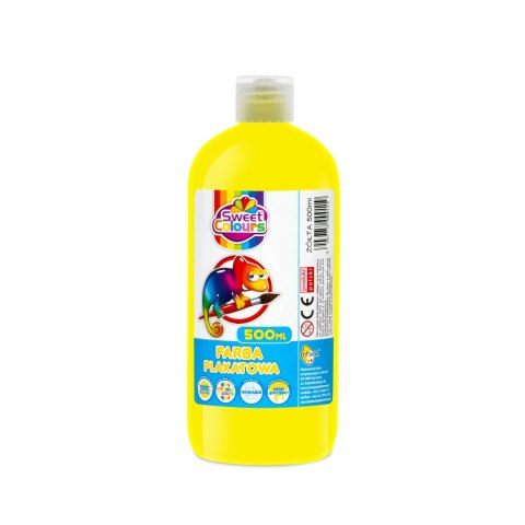 Farby plakatowe w butelce 500ml żółta Sweet Colours 00119 OTOCKI Otocki