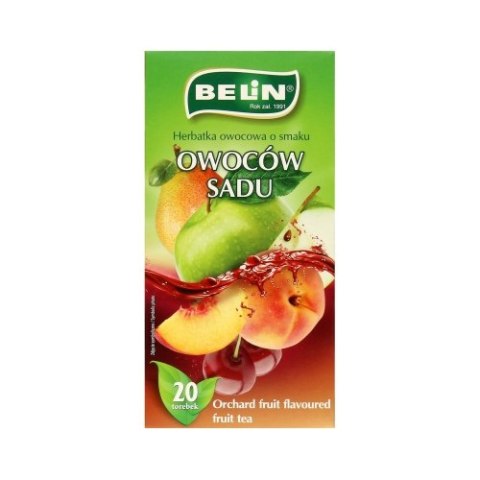 Herbata BELIN owoce sadu 20t owocowa Belin