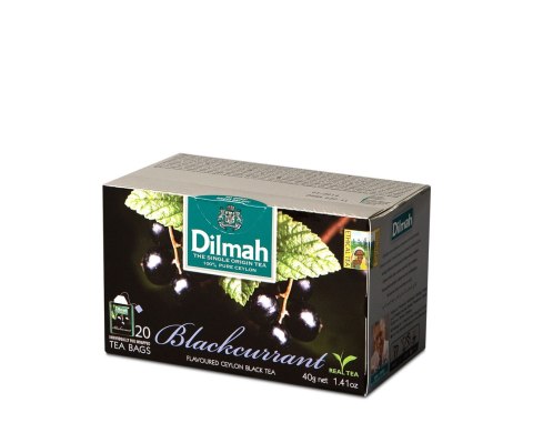 Herbata DILMAH Czarna porzeczka 20t owocowa Dilmah