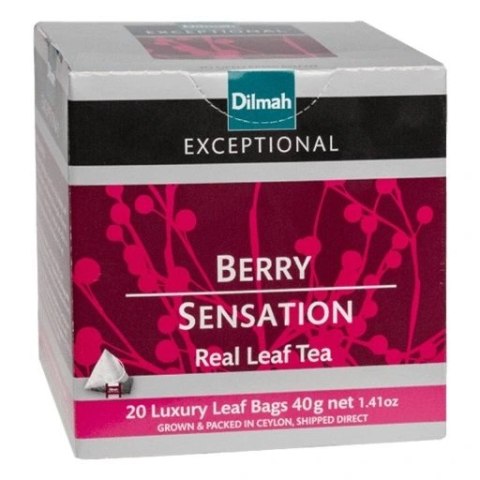 Herbata DILMAH Exceptional BERRY SENSATION 20t czarna Dilmah