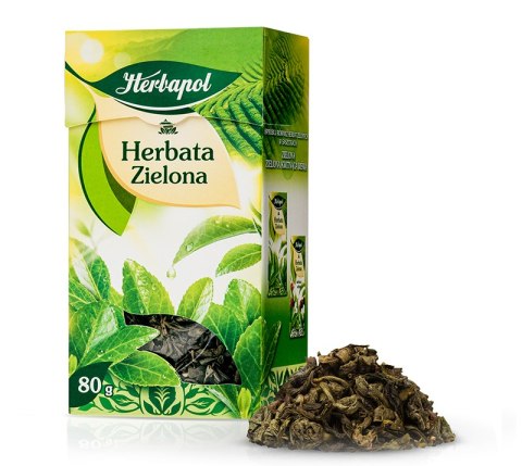 Herbata HERBAPOL klasyczna zielona 80g sypka Irving
