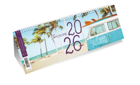 Kalendarz ze spiralką A4 - poziomy 2026 Michalczyk i Prokop T-100-2-25 Michalczyk i Prokop