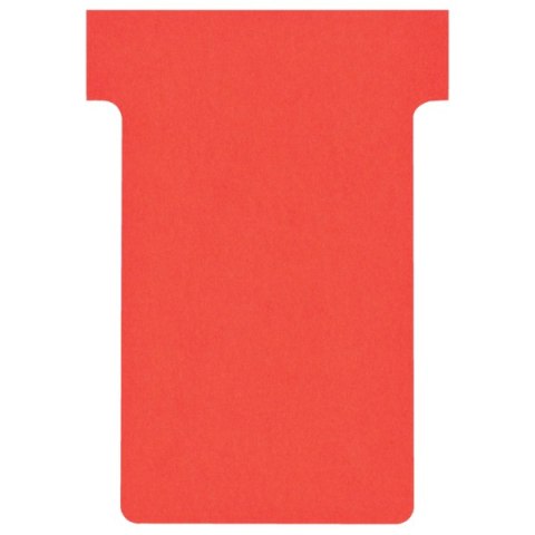 Karteczki T-Card Nobo, rozmiar 2, czerwone 100 szt. 2002003 Nobo