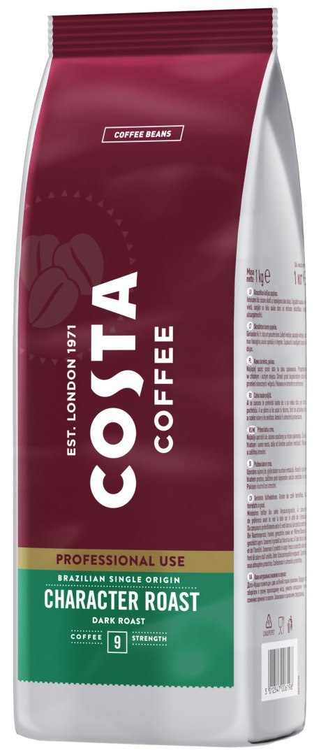 Kawa COSTA COFFEE Pro Brazilian Blend, ziarnista 1kg Costa Coffee Kawa COSTA COFFEE Pro Brazilian Blend, ziarnista 1kg Costa Coffee