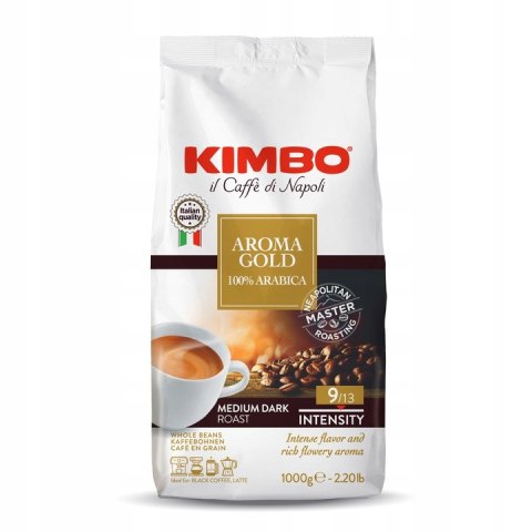 Kawa KIMBO AROMA GOLD 1kg ziarno Kimbo