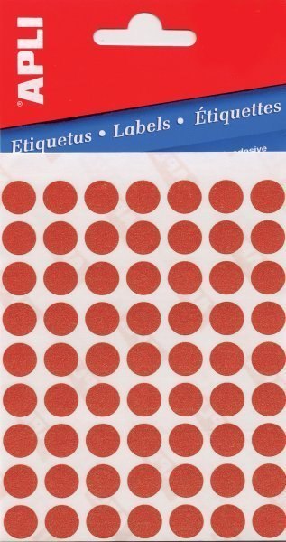 Kółeczka 07109 Q19 samoprzyl epne mix APLI (5ark-100szt) Apli