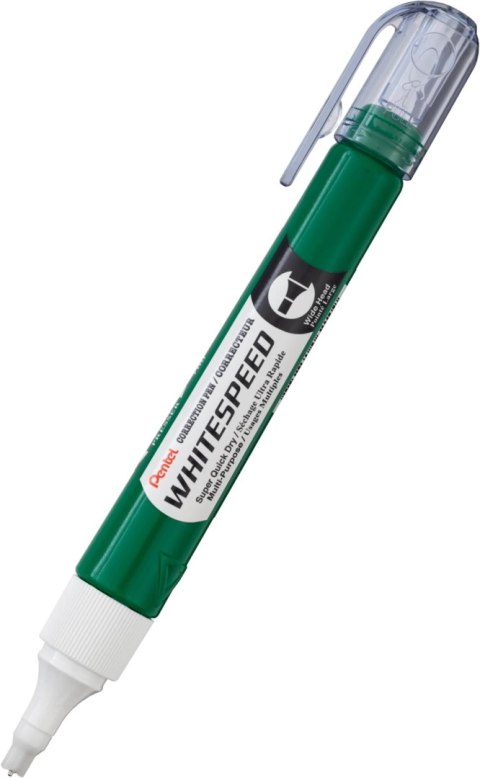 Korektor w piórze z płaską kocówką 7ml, ZLH64-W PENTEL Pentel Korektor w piórze z płaską kocówką 7ml, ZLH64-W PENTEL Pentel