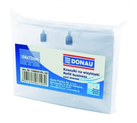 Koszulka na wizytówki DONAU(50) 104x72x22 1398001PL-00 Donau