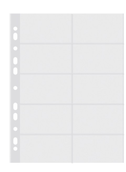 Koszulka na wizytówki DONAU A4 (10) wycofana _ 50mic 1716001PL-00 Biella