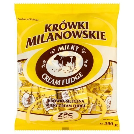 Krówki Milanowskie mleczne 300g ZPC MILANÓWEK ZPC MILANÓWEK