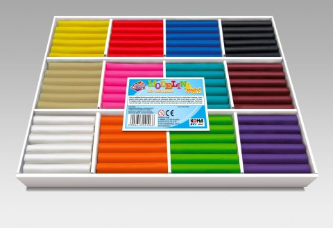 Modelina max 216 wałeczków Sweet Colours 01068 KOMA-PLAST Koma Plast Modelina max 216 wałeczków Sweet Colours 01068 KOMA-PLAST Koma Plast