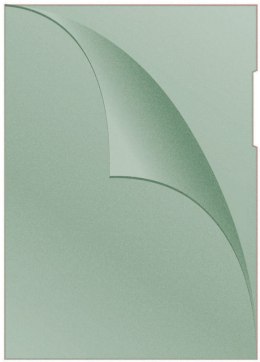 Obwoluta A4 L 120um zielona DONAU 1785095-06 Donau
