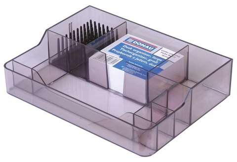 Przybornik na biurko z jeżem duży dymny 7478001PL-02 DONAU Donau