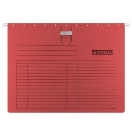 Teczka zaw.A4 z wąsem czerwony 7430001PL-04 DONAU Donau