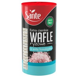 Wafle ryżowe z solą himalajską extra cienkie 110g SANTE Sante