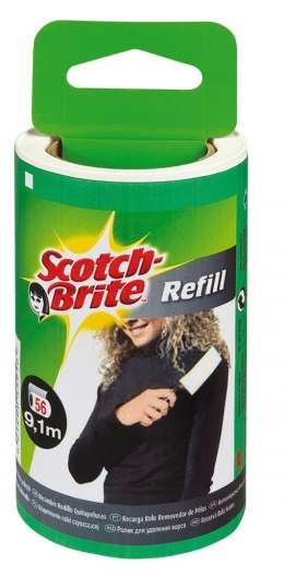Wkład do rolki czyszczącej SCOTCH BRITE_ Silver, 56 listków Scotch Brite 3M