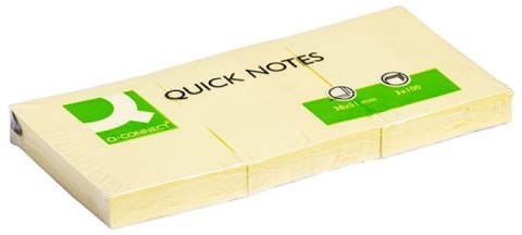 Bloczek samop. Q-CONNECT, 38x51mm, 3x100 kart KF10500 Q-Conect