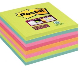 Bloczek samoprzylepny POST-IT_ Super sticky (654-8SS-RBW), 76x76mm, 8x45 kart., paleta tęczowa, 3M-70006852159 Post-It 3M