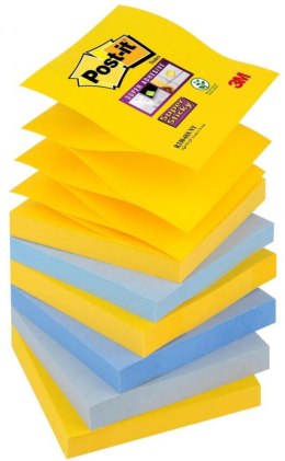 Bloczek samoprzylepny POST-IT_ Super sticky Z-Notes (R330-6SS-NY), 76x76mm, 6x90 kart., new york, 3M-70007042537 Post-It 3M