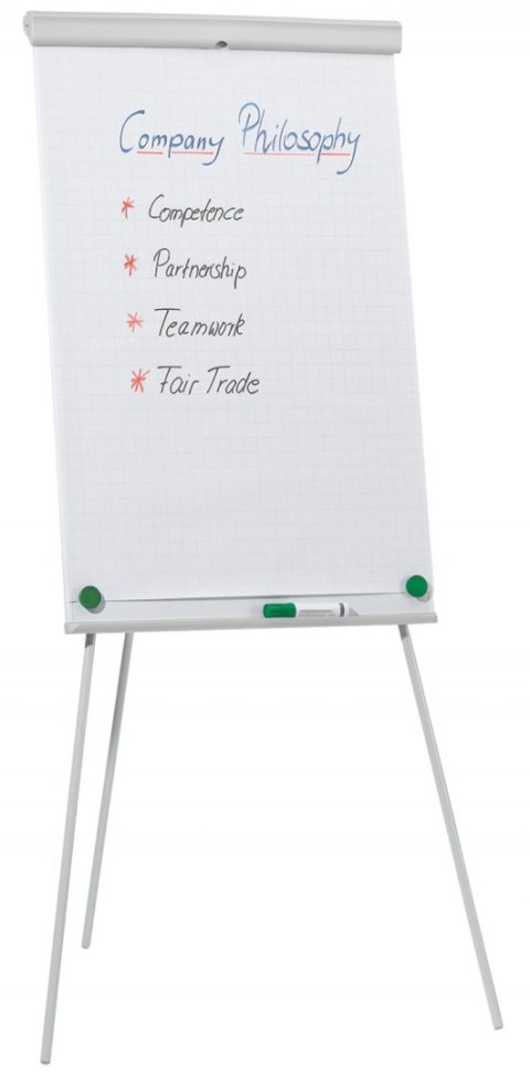 Flipchart na trójnogu , 68x105cm, tablica suchoś. -magn., typu Q-CONNECT KF10850 Q-Connect