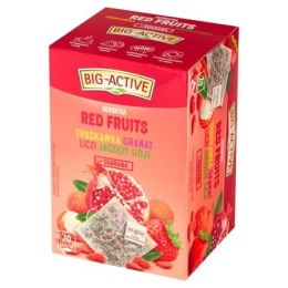 Herbata BIG-ACTIVE RED FRUTIS 20 kopert/45g owocowo-ziołowa Big-Active