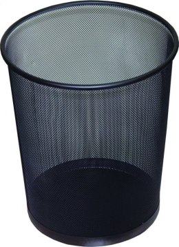 Kosz na pap.met.czarny 3155574 DONAU poj.12l Donau