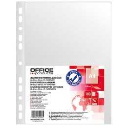 Koszulki na dokumenty PP A4 krystal 60 mikr. 100szt. OFFICE PRODUCTS Office Products