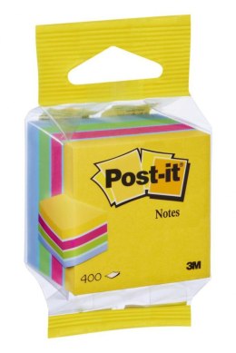 Mini Kostka samoprzylepna POST-IT_ (2012-MUC), 51x51mm, 1x400 kart., mix kolorów, 3M-UU009543172 Post-It 3M