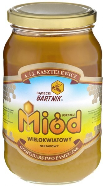 Miód wielokwiatowy SĄDECKI BARTNIK 1,2kg Bartnik