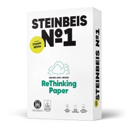 Papier STEINBEIS A4 80g natural white recyklingowy 88334295 Steinbeis