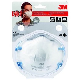 Półmaska filtrująca (3) 8810 3M bez zaworu FFP2 XA004838844 3M