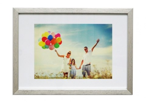 Ramka FOTO srebrna,szklana 210*297 KF16723 Q-CONNECT Q-Conect