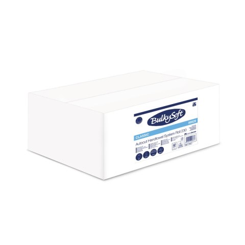Ręcznik w roli autocut PRO (6rolek) biały, celuloza, 2w, 230m, 98929 BULKYSOFT Bulky soft