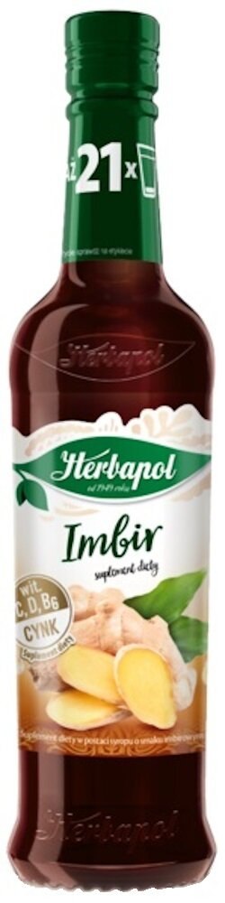 Syrop HERBAPOL Imbir 420ml Herbapol