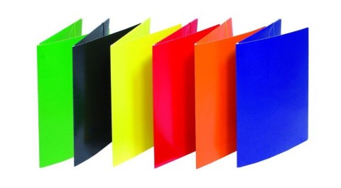 Teczka z gumka lak.DOX 2056001 -01 DONAU czarna Donau