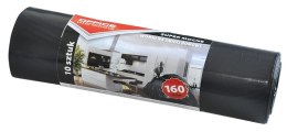 Worki na śmieci domowe , super mocne (LDPE), 160l, 10szt., czarne, typu OFFICE PRODUCTS 22022242-05 Office Product